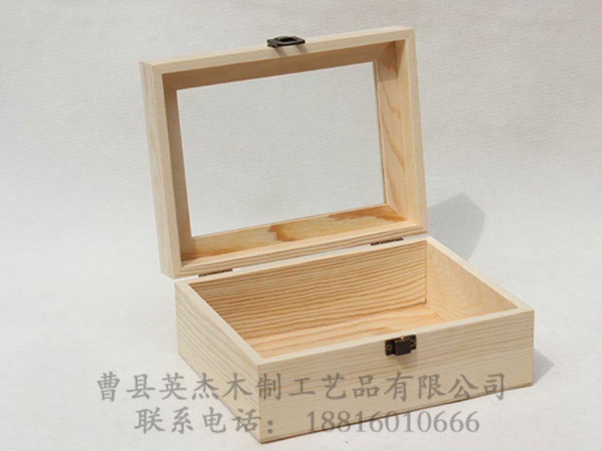 點擊查看詳細信息<br>標題：松木原木色亞克力蓋子木盒 閱讀次數(shù)：1321