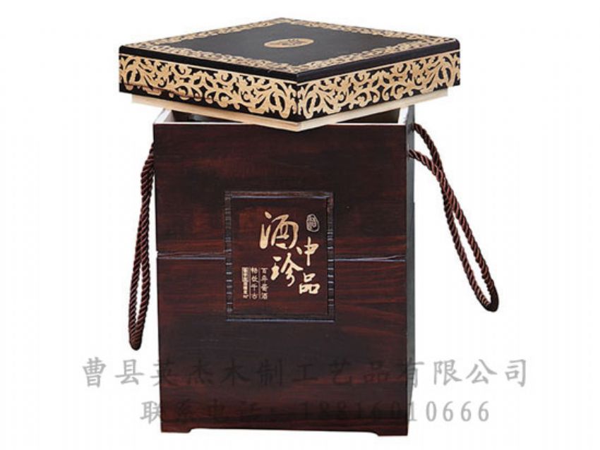 點擊查看詳細信息<br>標題：木制白酒盒 閱讀次數(shù)：1429